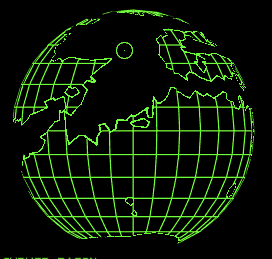 wireframe globe